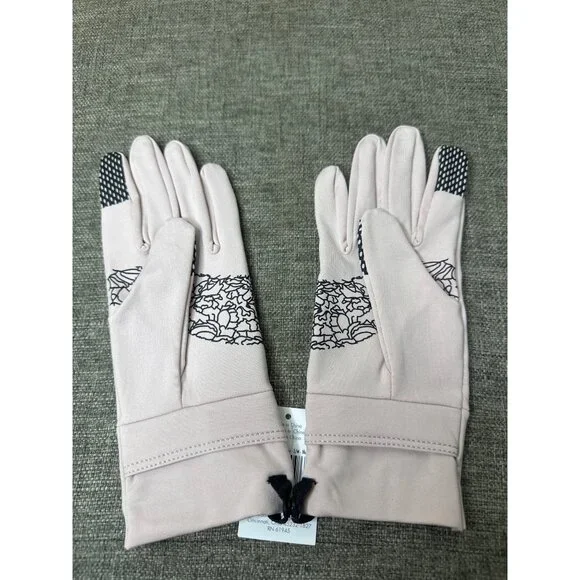Womens OTG Gloves S/M Blush By Via SKL Style Touchscreen Compatible - Picture 2 of 7